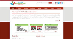 Desktop Screenshot of drsrkschool.com